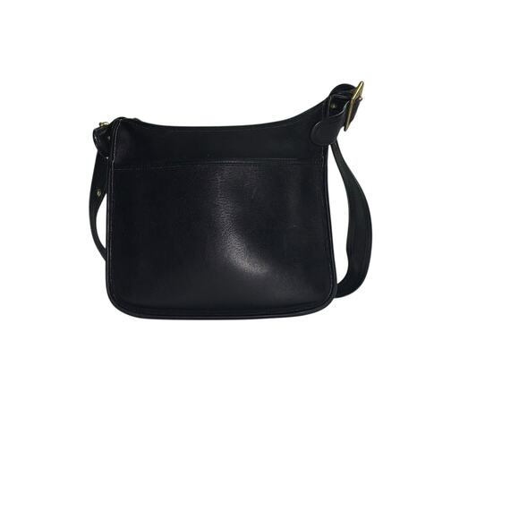 VINTAGE COACH l Black Classic Legacy Zip Shoulder Crossbody Handbag Purse 90s - Picture 4 of 16